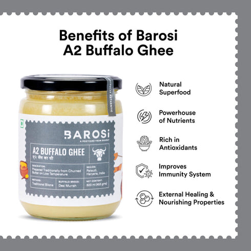 Barosi A2 Buffalo Ghee
