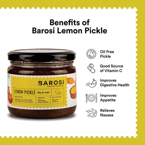 Barosi Lemon & Mango Pickle Gift Pack