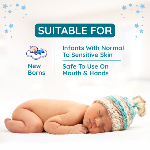 Mother Sparsh Unscented 99% Pure Water (Unscented) Baby Wipes