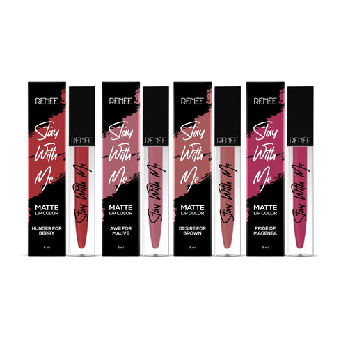Renee Stay With Me Non Transfer Matte Liquid Lip Color 5ML
