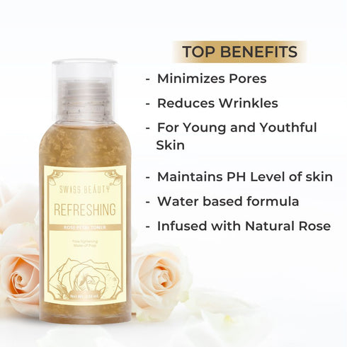 Swiss Beauty Rose Petal Toner 120ml