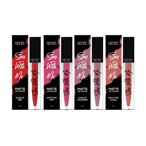 Renee Stay With Me Non Transfer Matte Liquid Lip Color 5ML