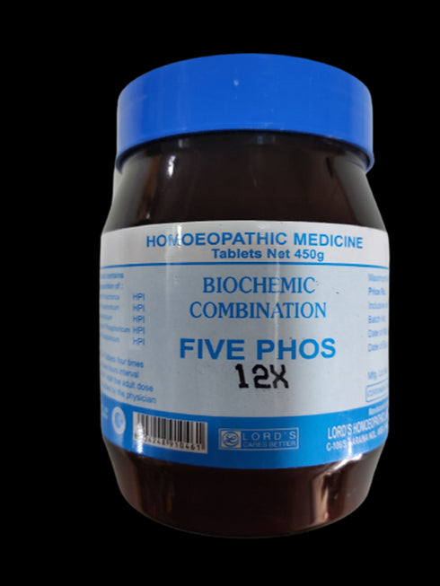 Lord's Homeopathy Five Phos Biocombination Tablets