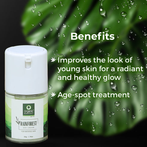 Organic Harvest Rainforest Day Cream For Irritated Skin