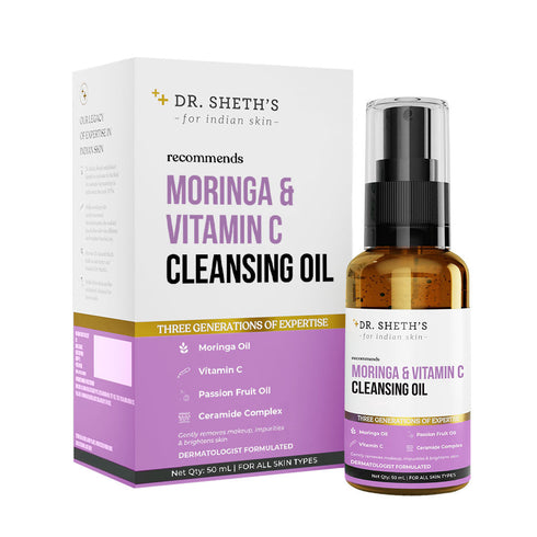 Dr. Sheth's Moringa and Vitamin C Cleansing Oil 50ml