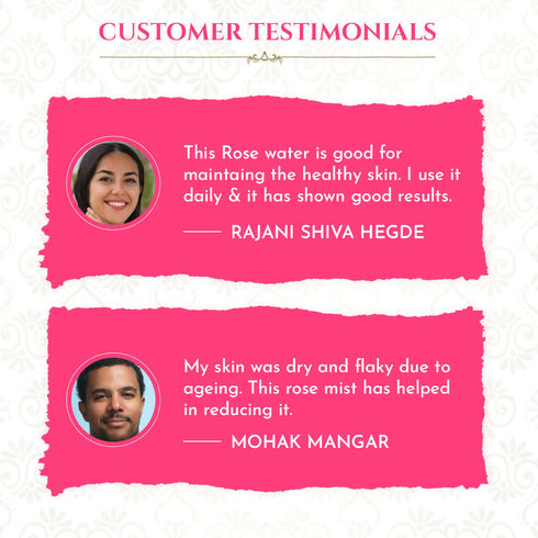 Khadi Essentials Pure Wild Rose Water