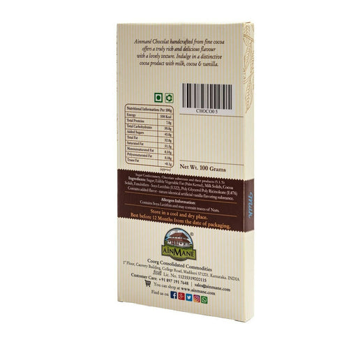 Ainmane Handcrafted Cocoa Bar