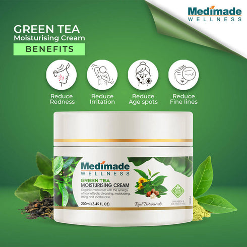 Medimade Wellness Green Tea Moisturising Cream