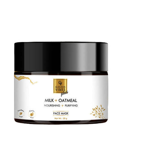 Good Vibes Plus Milk + Oatmeal - Nourishing+Purifying Face Mask