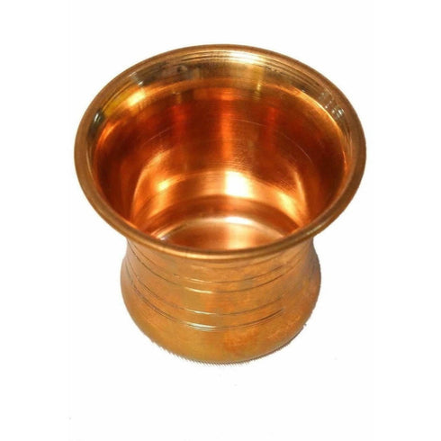 Indian Traditional Pancha Patra With Achamani -Pooja Pancha Patra