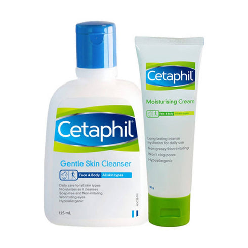 Cetaphil Gentle Cleansing and Moisturizing Combo
