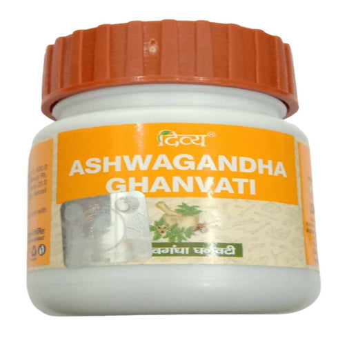 Patanjali Divya Ashwagandha Ghanvati 80Tabs