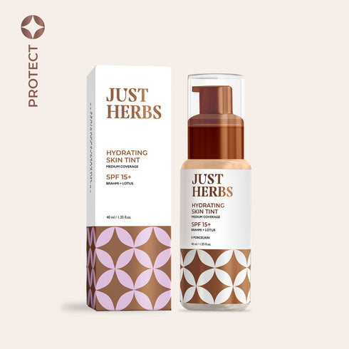 Just Herbs Herb Enriched Sun Protection Skin Tint | Porcelain