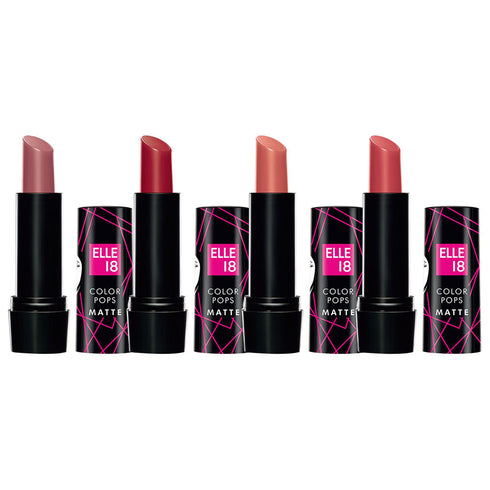 Elle 18 Color Pop Matte | Pack Of 4 4.3g Each