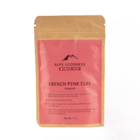 Alps Goodness French Pink Clay Powder