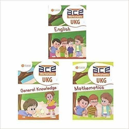 UKG Kids ACE All|in|One Early learning Worksheets (KG 2)