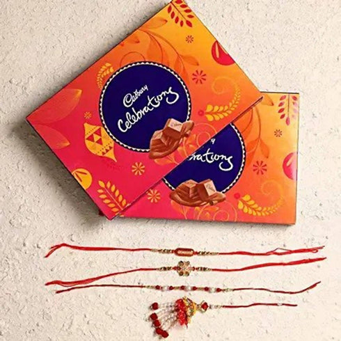 Designer & Lumba Rakhi With Celebrations