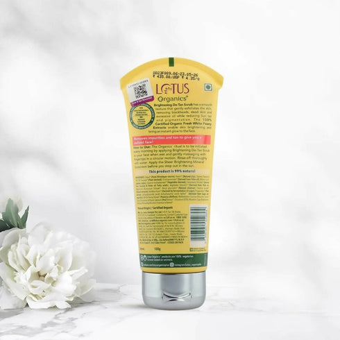 Lotus Organics+ Brightening De|Tan Scrub