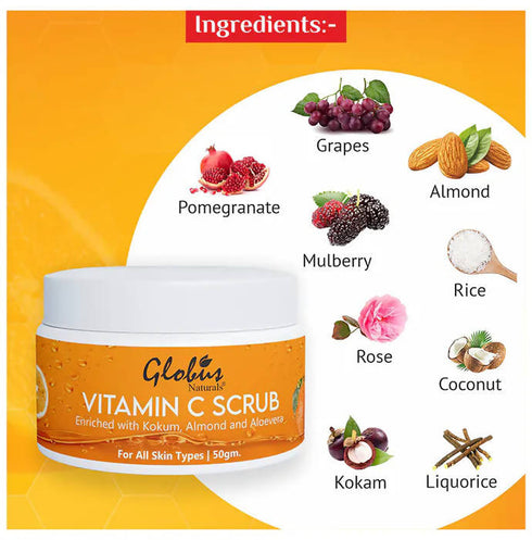 Globus Naturals Vitamin C Body Scrub