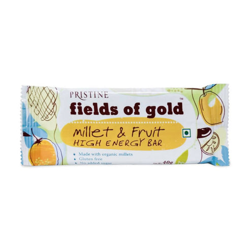Pristine Fields of Gold Millet & Fruit 芒鈧€?High Energy Bar