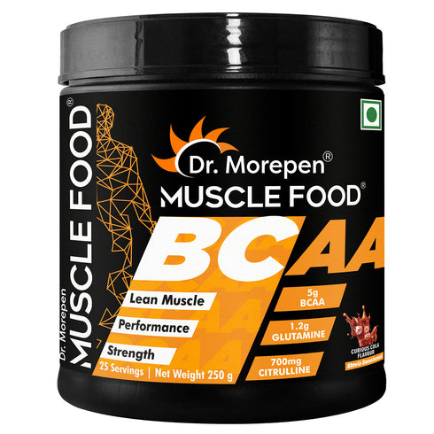 Dr. Morepen Muscle Food BCCA Curious Cola 250g