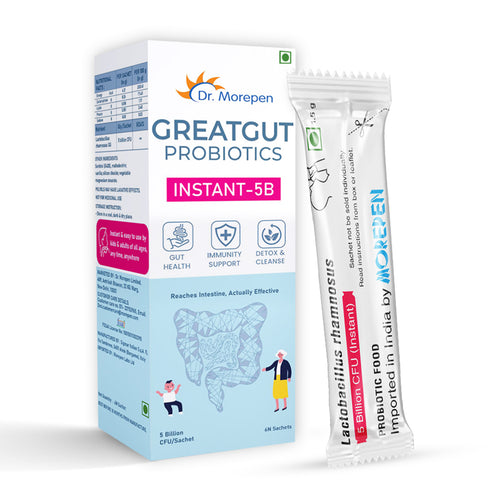 Dr. Morepen Greatgut Probiotics Instant 5B Sachet 1.5g of Each