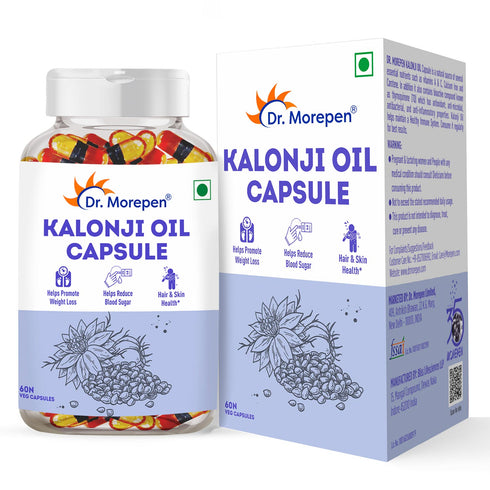 Dr. Morepen Kalonji Oil Veg Capsule 60 Capsule