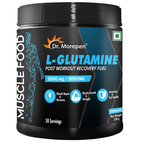 Dr. Morepen L-Glutamine 5000Mg Powder 250g