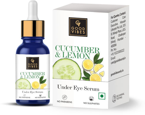 Good Vibes Cucumber and Lemon Under Eye Serum