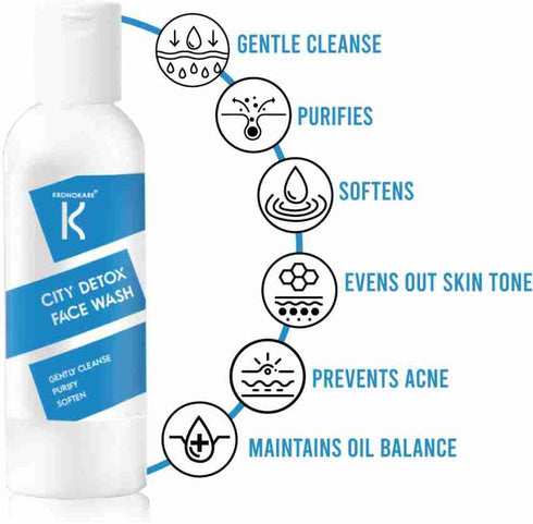 Kronokare City Detox Face Wash 100ml