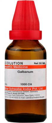 Dr Willmar Schwabe India Galbanum Dilution 1000 CH