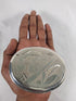 Pure Silver Soap Box Oval Shaped 57.8g