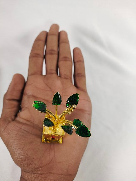 Pure Silver Tulsi Plant 17.02g