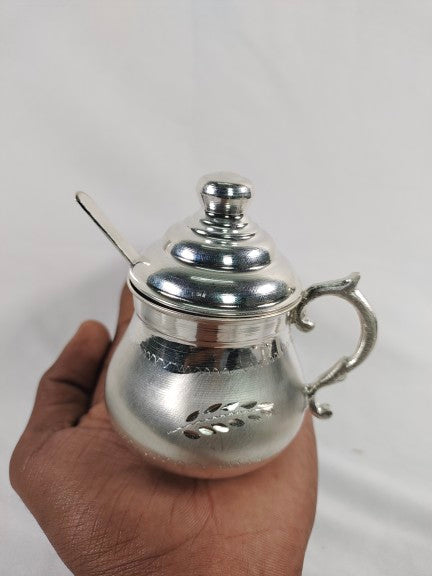 Pure Silver Ghee Pot 65 Grams