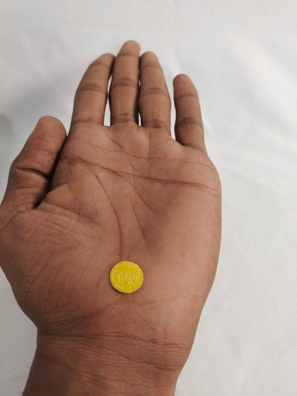 Pure Silver Gold Plated Coins 33.2 g (110 Coins)