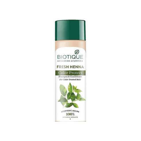 Biotique Bio Henna Leaf Fresh Texture Shampoo and Conditioner 100g