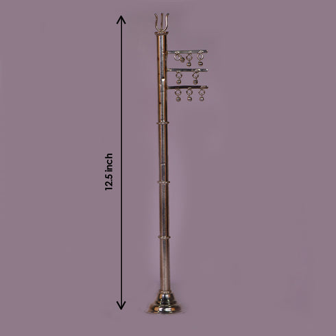 Pure Silver Dhwaja Stambha 65 Grams