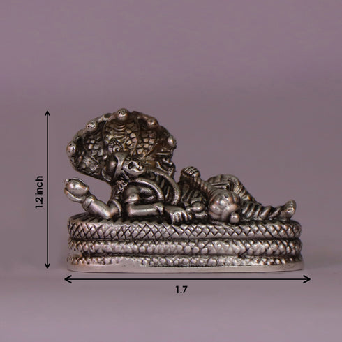 Pure Silver Vishnu Swamy Antique Idol 48g