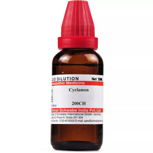 Dr Willmar Schwabe India Cyclamen Europaeum Dilution