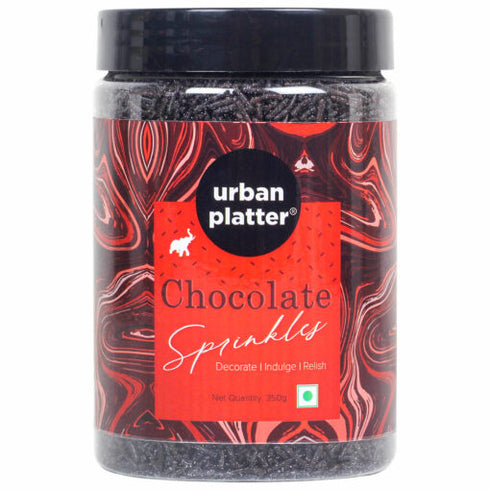 Urban Platter Dark Chocolate Sprinkles 350g