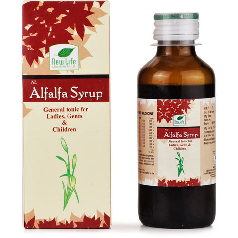New Life Nl- Alfalfa Syrup 100ml