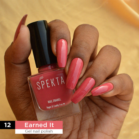 Spekta Gel Shine Nail Polish 12 Earned It Dusty Rose