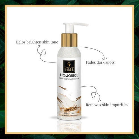 Good Vibes Liquorice Skin Glow Face Wash 120ml