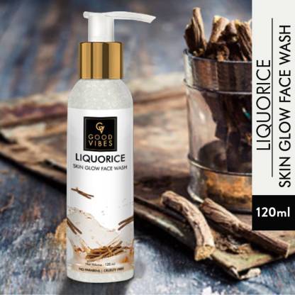 Good Vibes Liquorice Skin Glow Face Wash 120ml