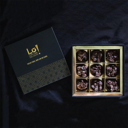 Lo! Low Carb Sugar Free Dark Chocolate Rochers A Perfect Gift