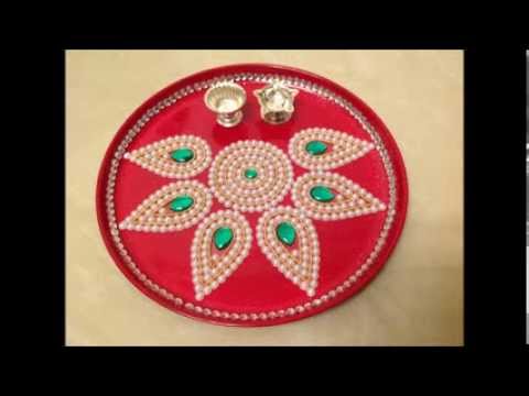 Fancy Design Pooja Plate