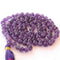 Natural Amethyst Mala - 108 + 1 Beads
