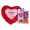 Cadbury Silk Valentines Love Chocolate Bar with Heart Cushion