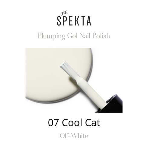 Spekta Gel Shine Nail Polish 07 Cool Cat Off White