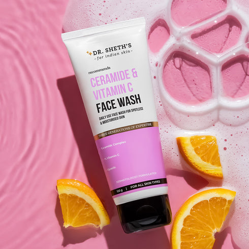 Dr. Sheth's Ceramide and Vitamin C Face Wash 100g